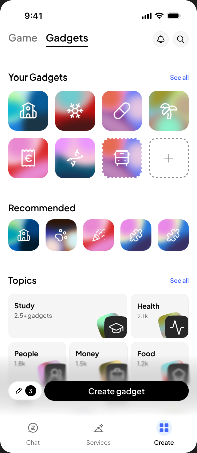 Figma: returning viewer hub